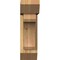 Ekena Millwork Legacy Slat Rough Sawn Bracket w/ Offset Brace, Western Red Cedar, 6"W x 16"D x 20"H BKT0604X16X20LEC06RWR - alternate 3